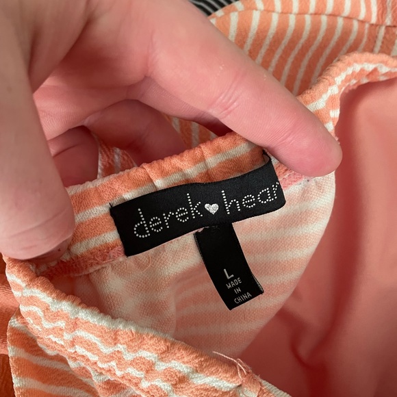Peach Derek Heart strapless mini dress - Picture 2 of 4